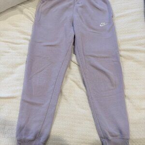 Women's S Lavender Nike Joggers